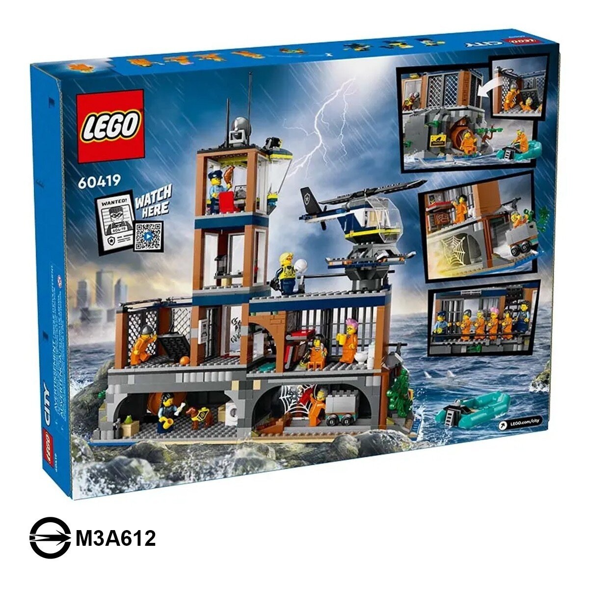 LEGO 城市系列 警方監獄島 60419 / 7歲以上