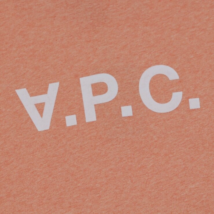 A.P.C. 女純棉長袖上衣 粉