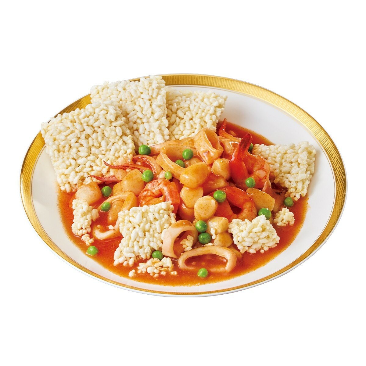 老協珍 冷凍乾燒海鮮(附鍋巴) 735公克 老協珍 冷凍乾燒海鮮(附鍋巴) 735公克