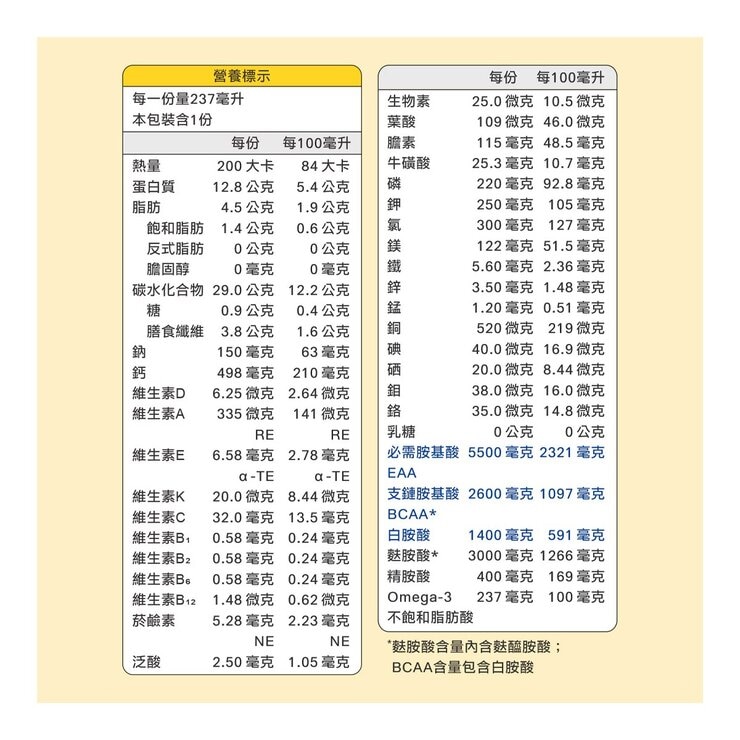 Protison Original Shake Grain Flavour 237 ml X 48-Pack