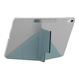 MAGEASY Facet 全方位支架透明背蓋保護套 適用於 2024 iPad Air 13吋 2025 M3 / 2024 M2 寧靜藍