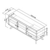 Bentley Designs Kristen 電視櫃