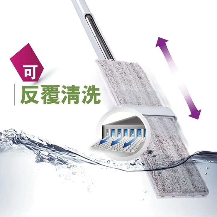 Scotch-Brite 百利 強效免手洗魔布拖把補充布加大版 3入