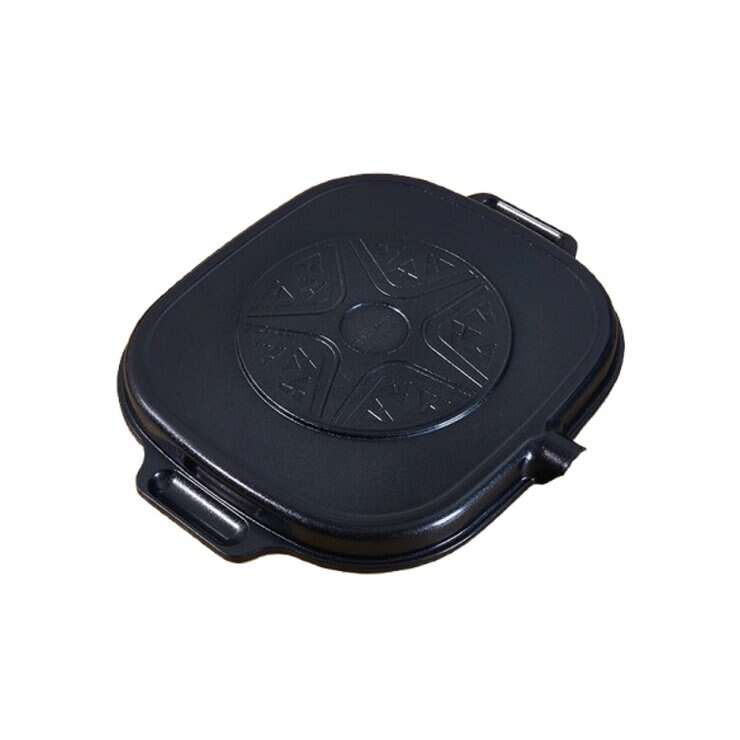 CHEFWAY 陶瓷不沾塗層萬用IH雙耳烤盤 32公分 黑