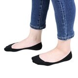 郡是 女厚款隱形襪 三入組 黑