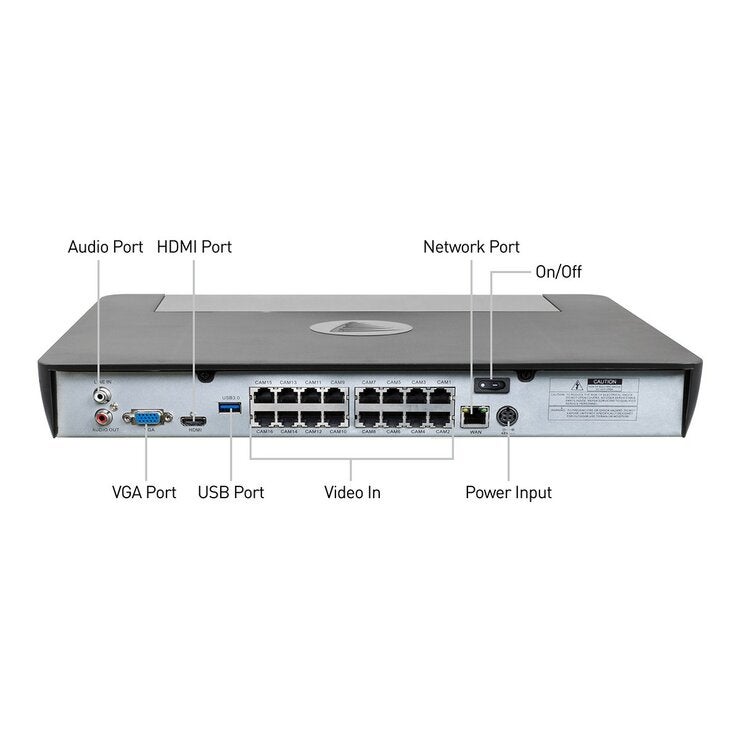 Swann 4K SwannForce 16 通道 IP攝影機 X 10槍型 NVR套裝 Swann 4K SwannForce 16 通道 IP攝影機 X 10槍型 NVR套裝