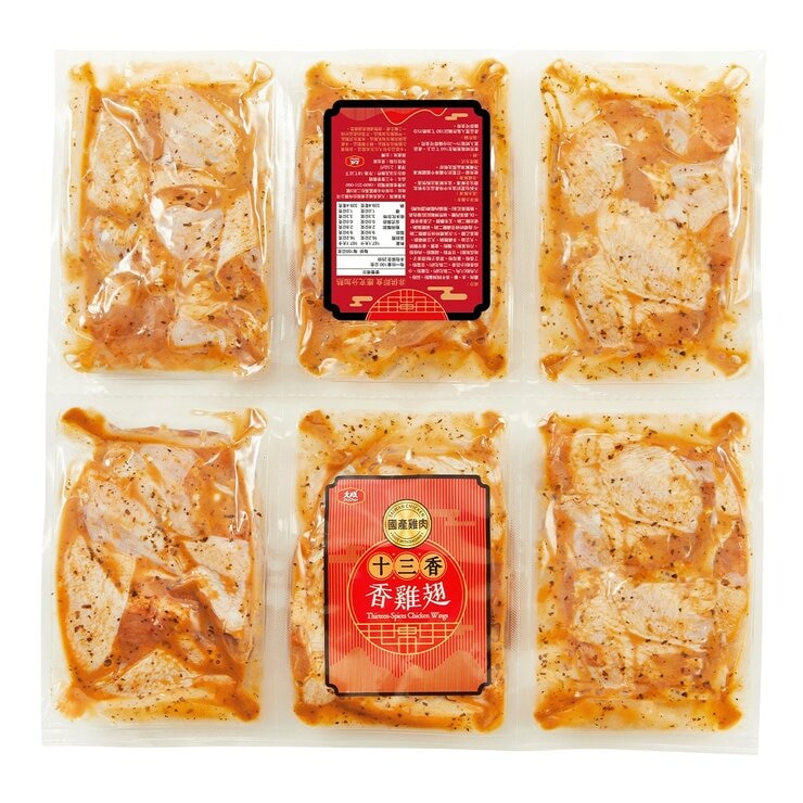 大成 山賊燒去骨清雞腿與十三香雞翅 5公斤