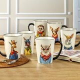 Signature 動物圖案馬克杯 503毫升 X 6件組