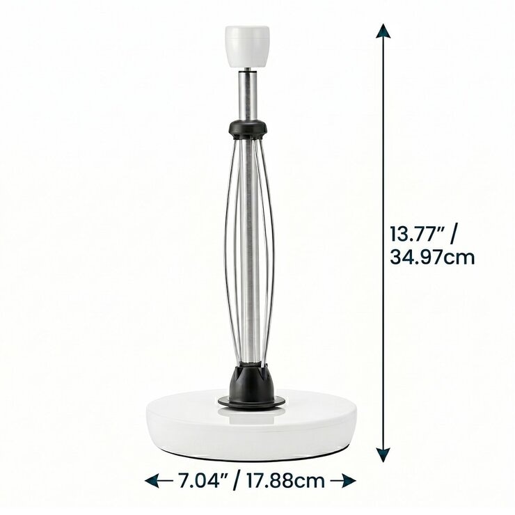 Kamenstein 廚房紙巾架 白 Kamenstein 廚房紙巾架 白