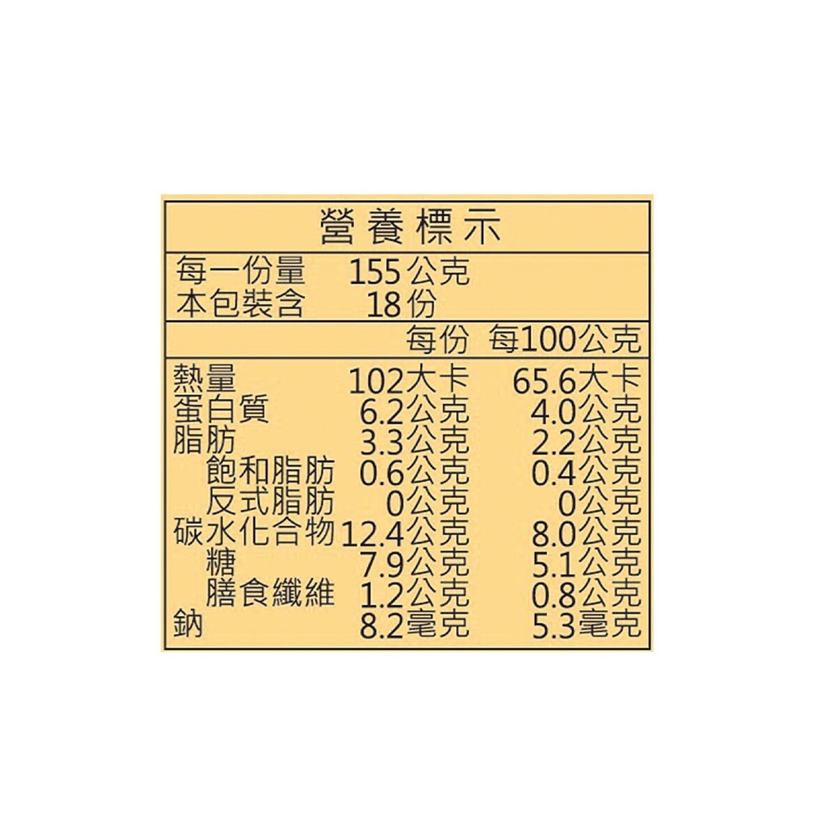 義美 厚豆花 155公克 X 18入