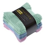 Grandeur 快乾方巾九入組 400GSM 33公分 X 33公分