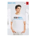 32 Degrees 男短袖涼感上衣三件組