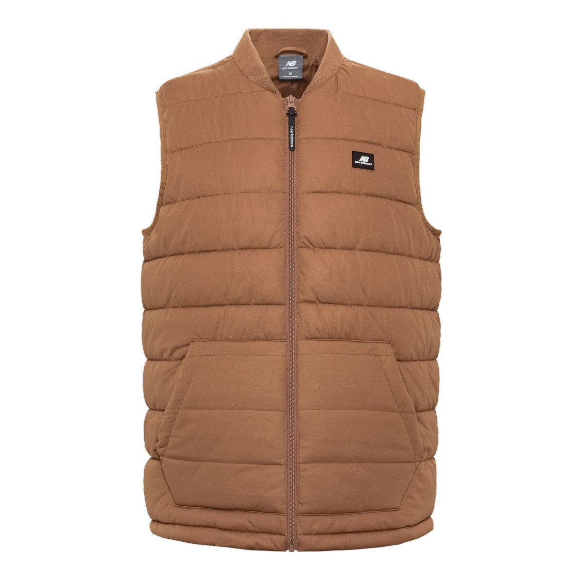 New Balance 男填充背心 棕