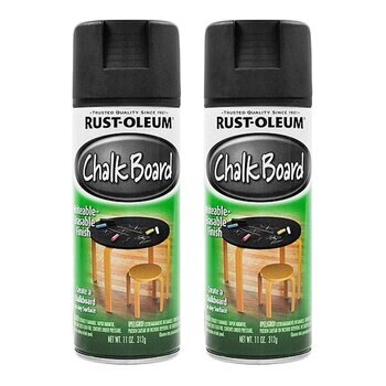 RUSTOLEUM 樂立恩 黑板噴漆2入組 黑色