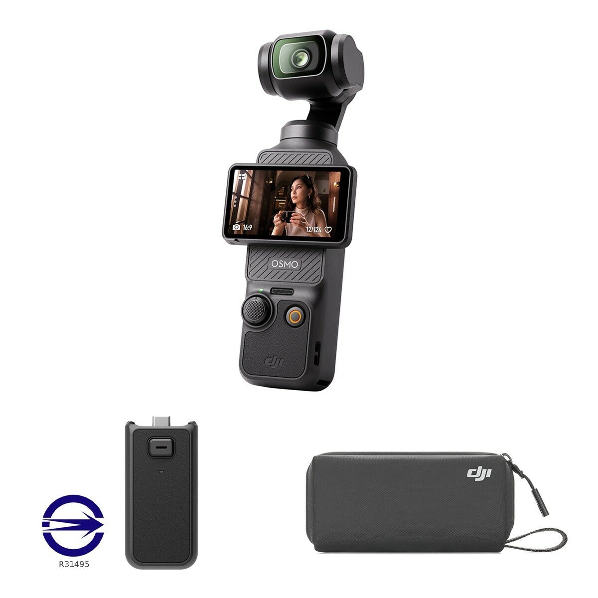 DJI Osmo Pocket 3 旅拍套裝組 附續航手柄+收納包 DJI Osmo Pocket 3 旅拍套裝組 附續航手柄+收納包