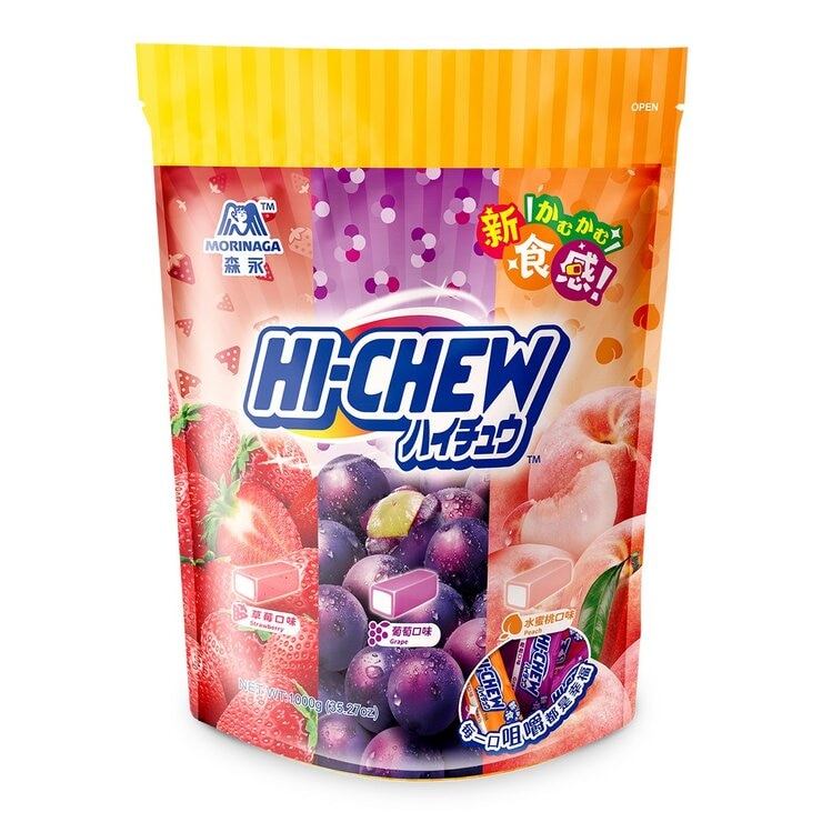 森永 嗨啾軟糖經典綜合水果口味 1000公克