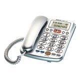 台灣三洋 有線電話機 TEL-856 銀色