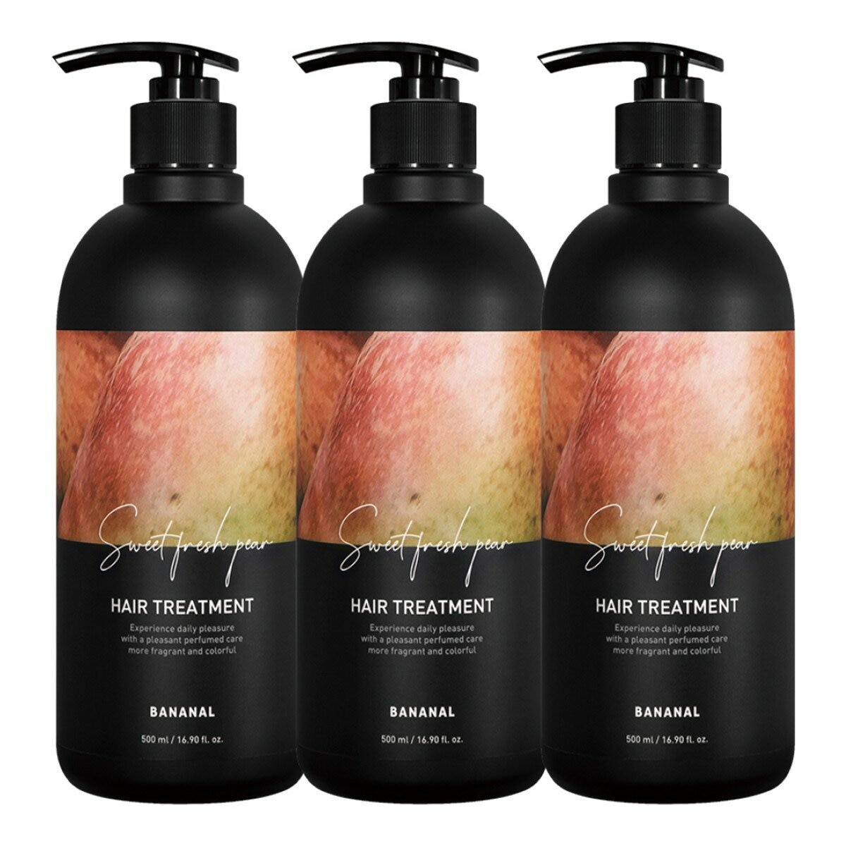 Bananal 胺基酸潤髮乳 香梨小蒼蘭 500毫升 X 3入