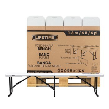Lifetime 6 呎折疊長椅 40入 Lifetime 6 呎折疊長椅 40入