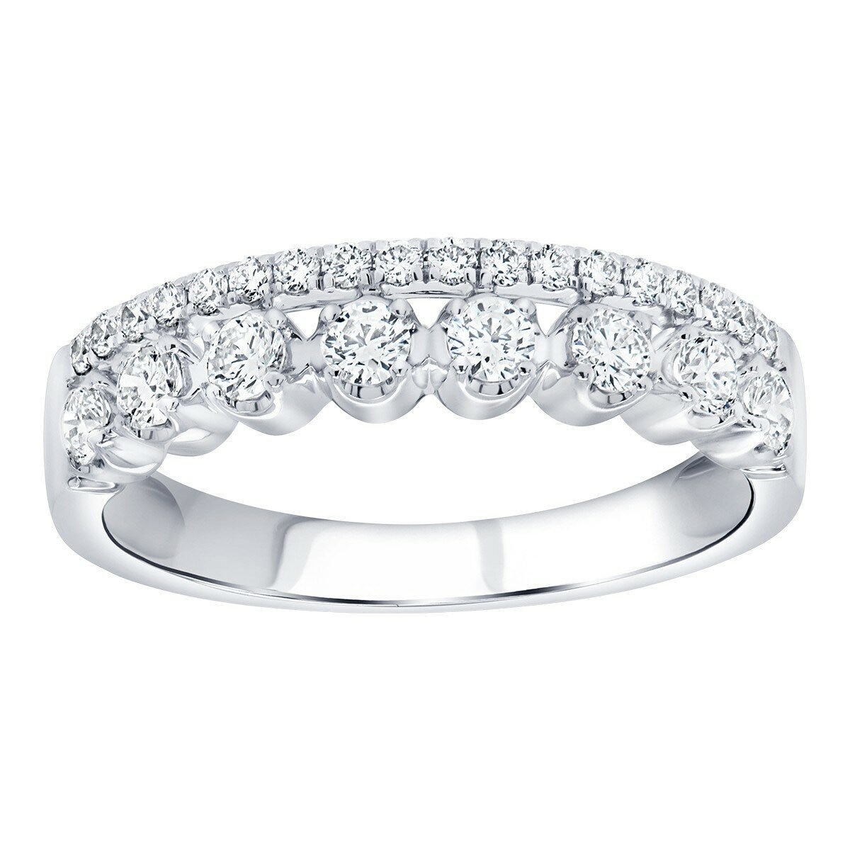 0.49克拉 18K白K金 圓形鑽石戒指 VS2/I 0.49克拉 18K白K金 圓形鑽石戒指 VS2/I