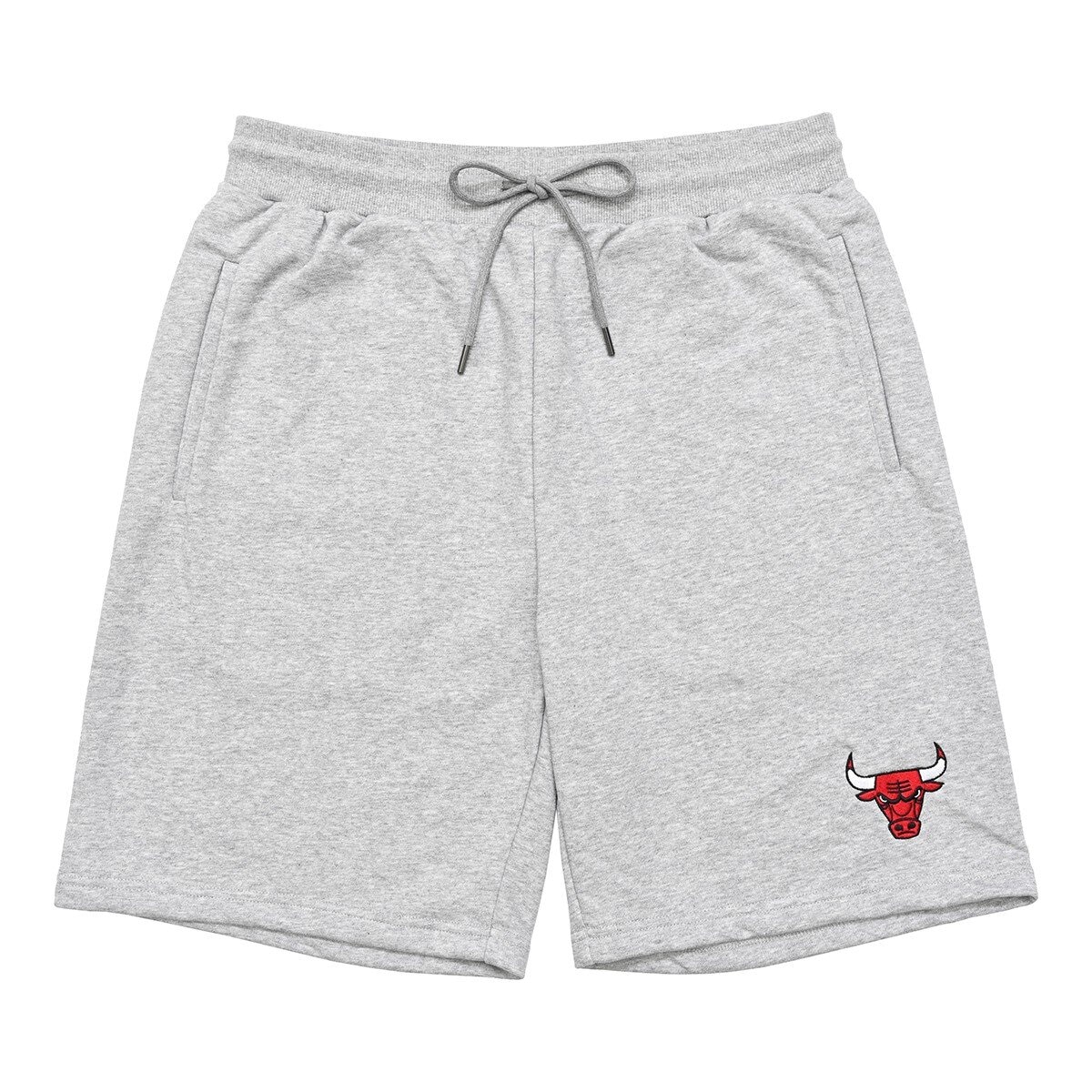NBA 男球隊棉短褲 公牛隊 灰色