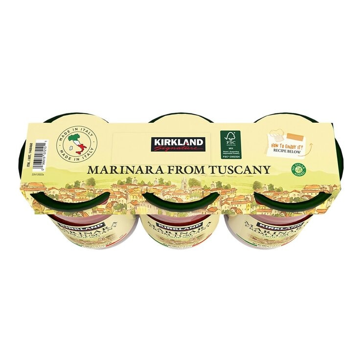 科克蘭 托斯卡尼義式蕃茄調味醬 680公克 X 3入