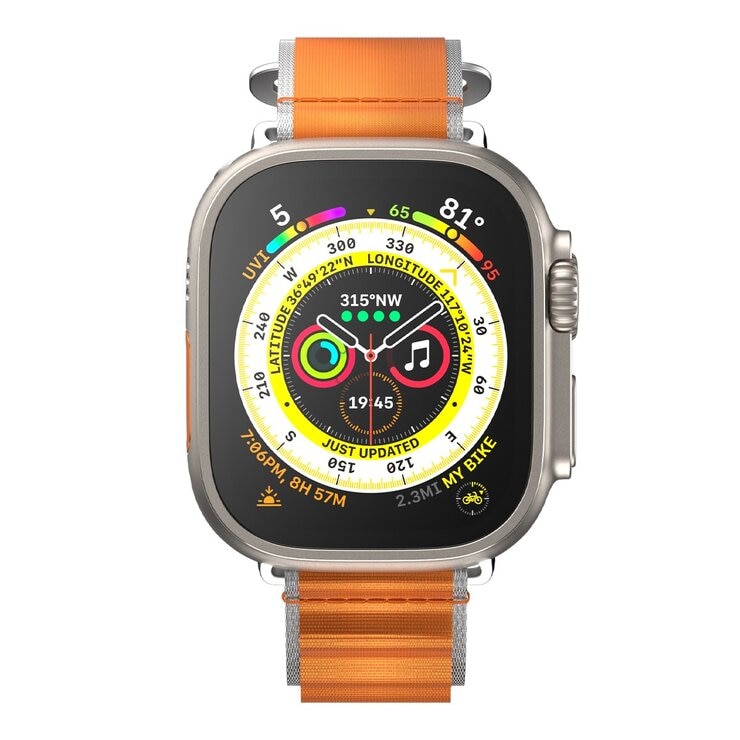 MAGEASY Active 運動高山錶帶 42-49mm 橘色