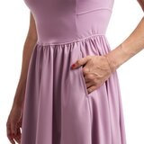 RVCA 女無袖連身洋裝 淺紫