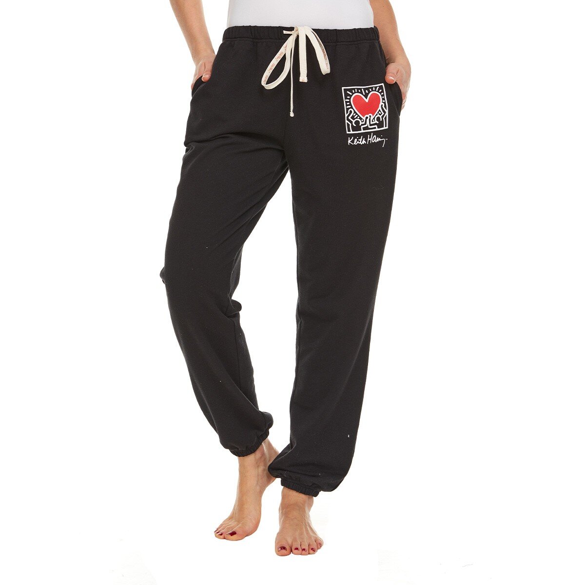 Keith Haring 女塗鴉縮口長褲