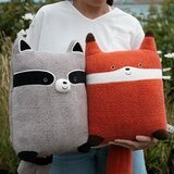 森林動物絨毛玩偶