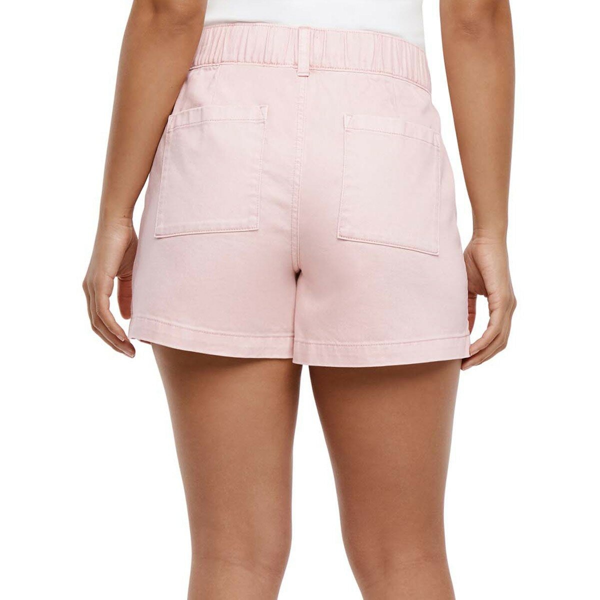 GAP 女鬆緊腰短褲 粉