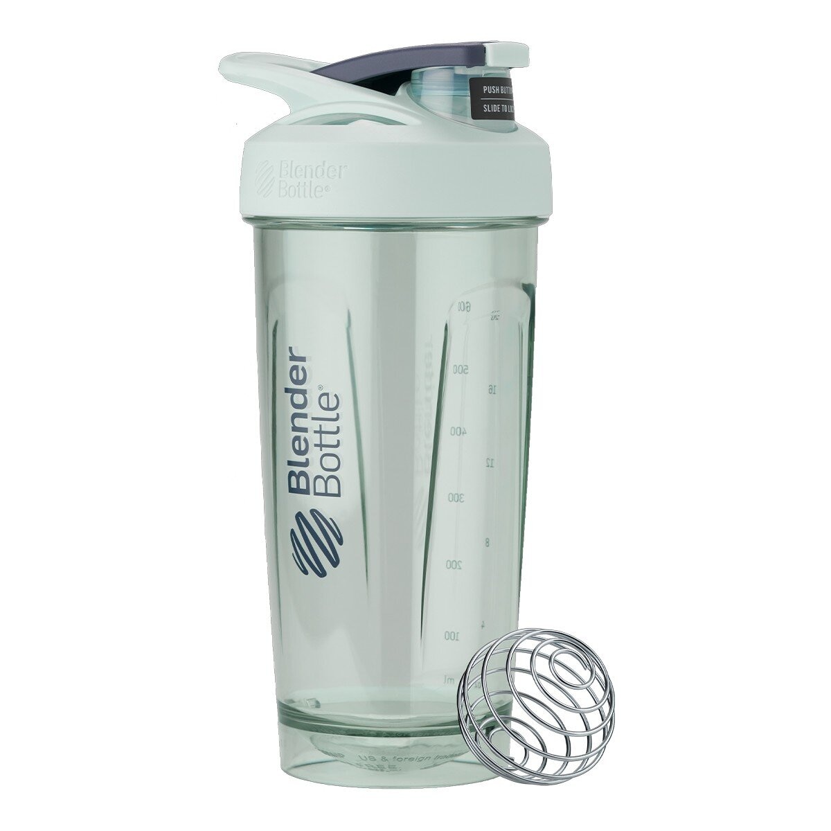 Blender Bottle 塑膠隨行搖搖杯 828毫升 X 2件組 紫+綠