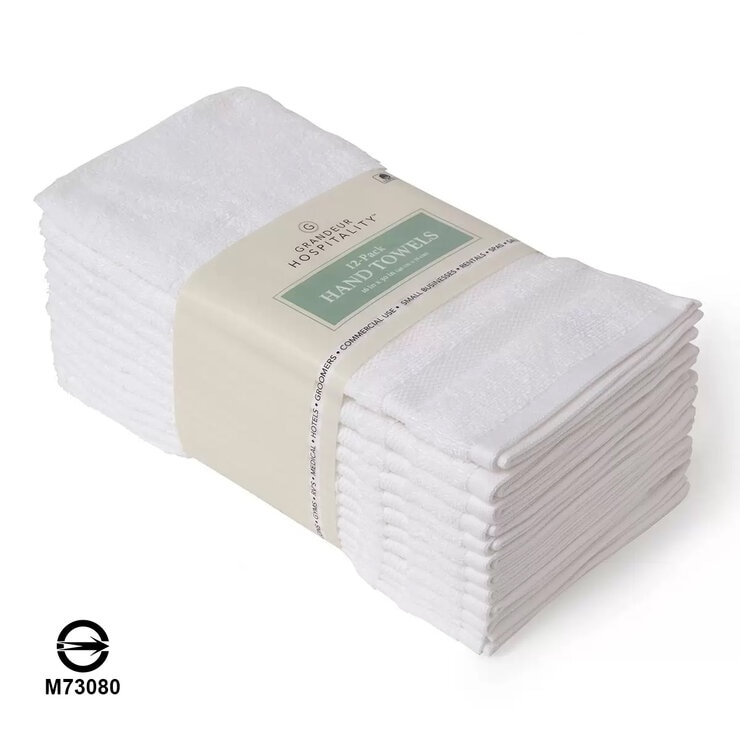 Grandeur 商用純棉毛巾 12入組 40公分 X 76公分