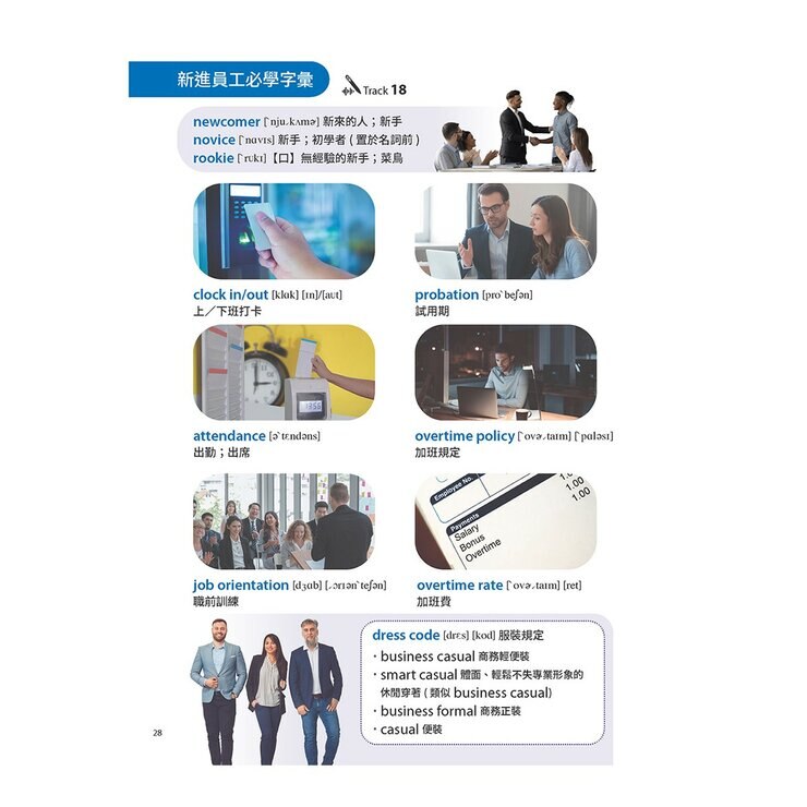 上班族全方位英語 單字+實用句+會話+和全球做生意 商場&辦公室 必備英語會話(AI學習版)(2冊合售)
