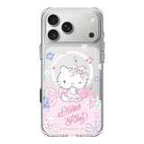 犀牛盾 iPhone 17 系列 Clear (MagSafe兼容) 抗黃化透明防摔手機殼 Hello Kitty + 9H 抗藍光鋼化玻璃保護貼