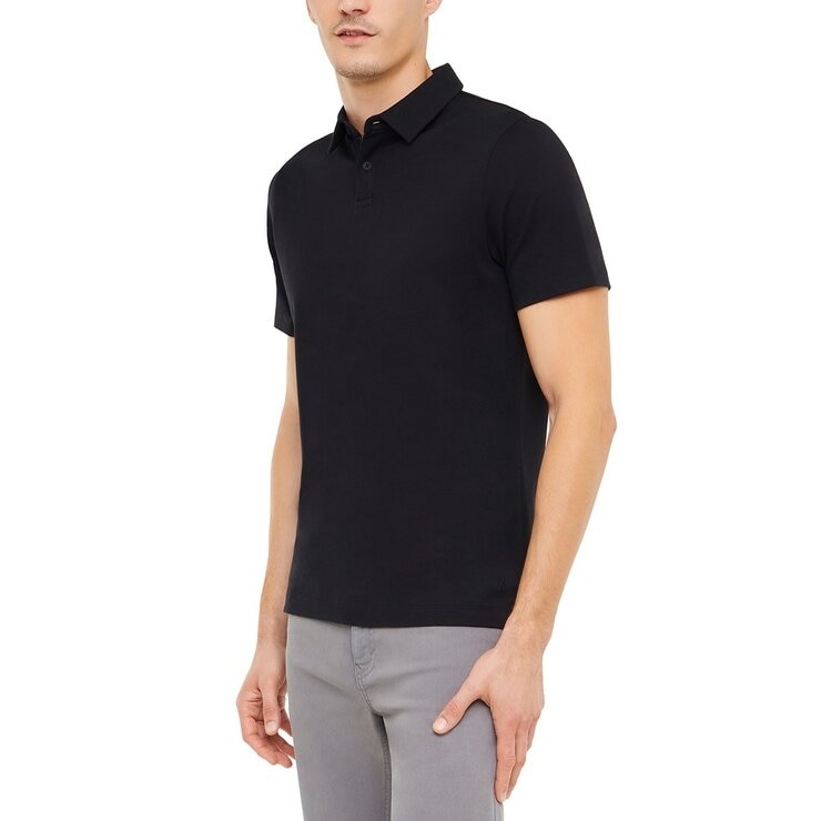 Banana Republic Luxe Touch 男短袖Polo衫 黑 Banana Republic Luxe Touch 男短袖Polo衫 黑