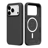 犀牛盾 iPhone 17 Pro SolidX (MagSafe兼容) 強化吸震緩衝防摔手機殼 + 9H 抗藍光鋼化玻璃保護貼 經典黑