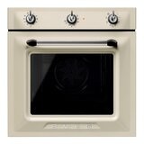 SMEG 高熱壓旋風烤箱 奶油色 SF6905P1 + SMEG 嵌入式洗碗機 奶油色 ST2FABCR 組合