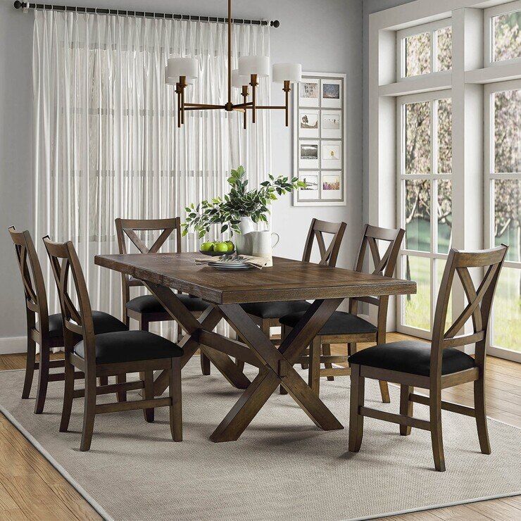 Bayside 長方形餐桌椅七件組 Costco 好市多線上購物