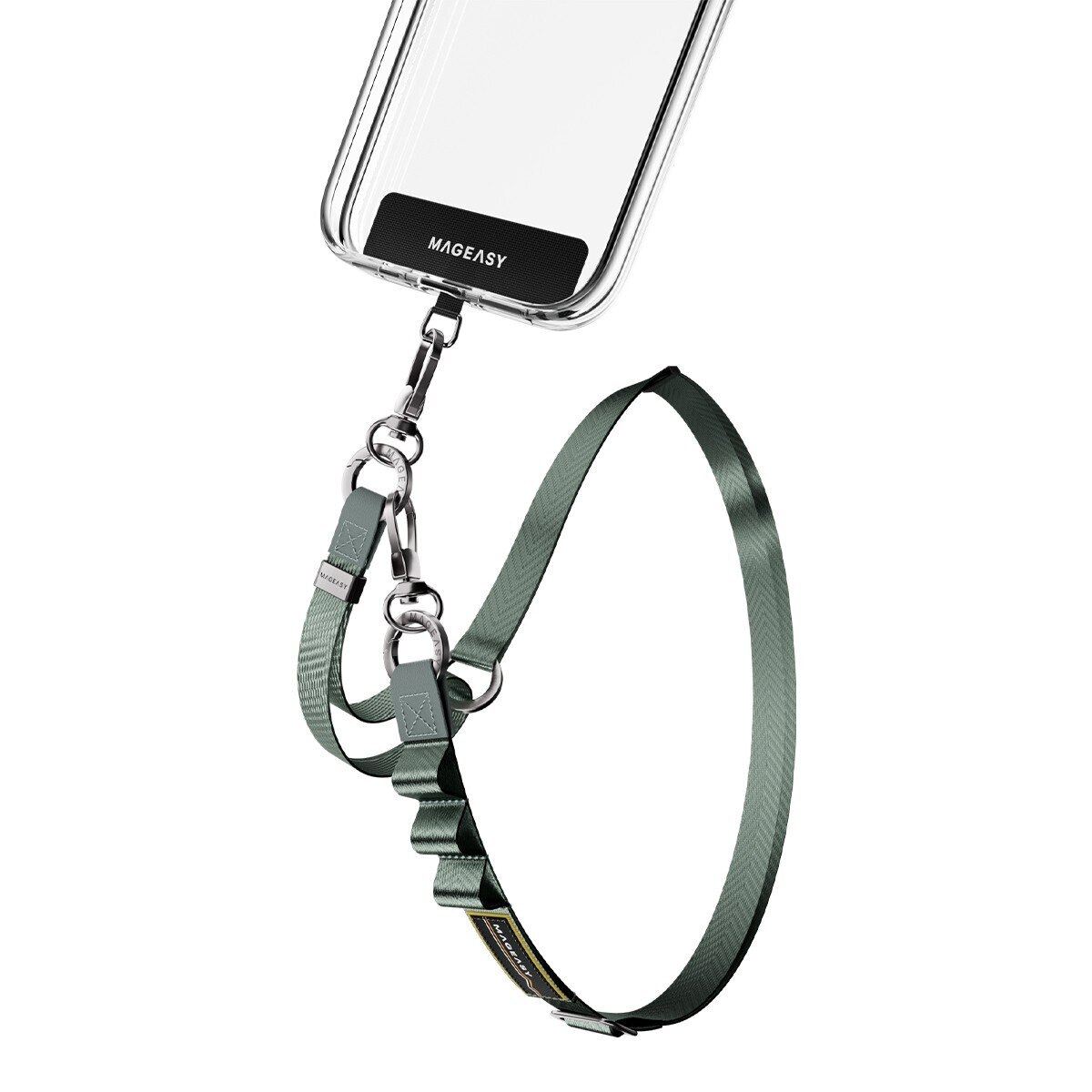 MAGEASY 2-in-1 Utility Strap 二合一掛繩 / 掛繩片組 20公釐 迷霧藍