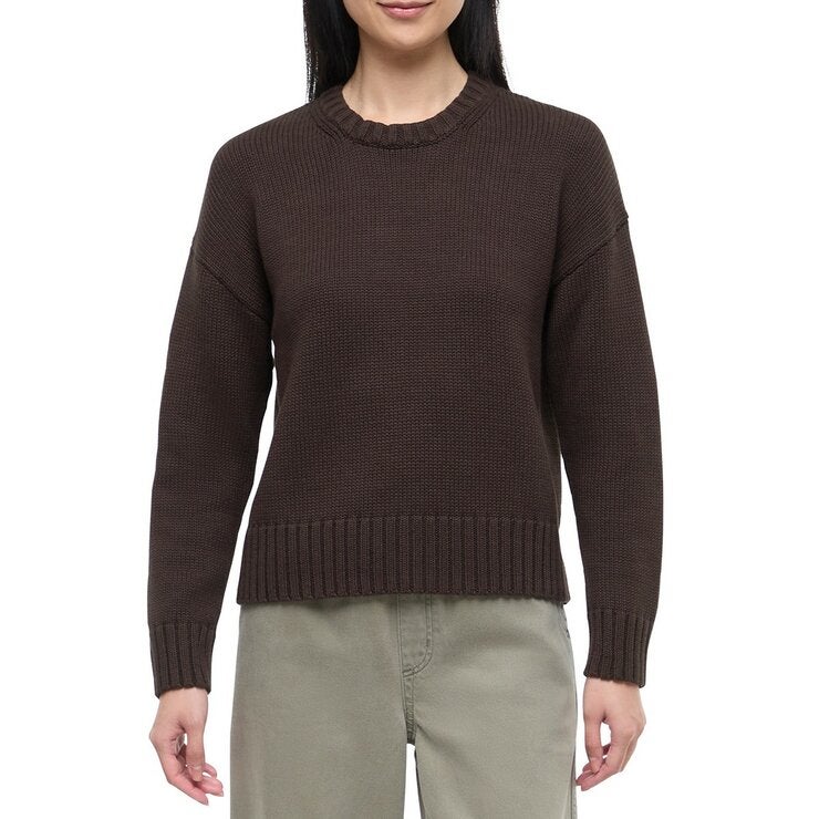 GAP 女落肩毛衣 咖啡 GAP 女落肩毛衣 咖啡