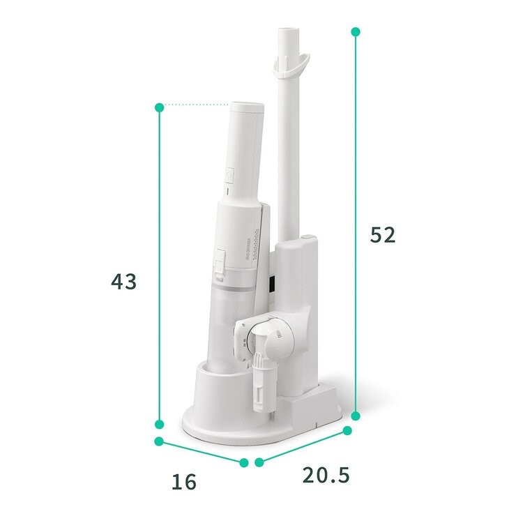 IRIS OHYAMA 手持式充電吸塵器 HCD-22MW