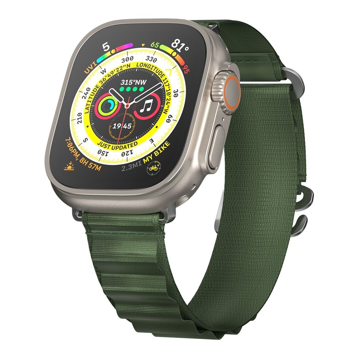 MAGEASY Active 運動高山錶帶 40-42mm 綠色