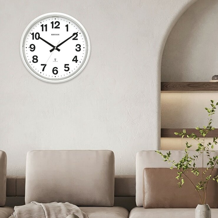 麗聲鐘自動夜燈掛鐘 #CMG633BR03