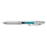 Pentel ENERGEL infree 極速鋼珠筆 0.5公釐 X 12支 藍綠色