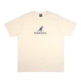 KANGOL 男短袖上衣 米白