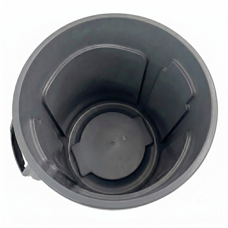 Rubbermaid Commercial Products BRUTE 加侖桶含蓋 10 加侖 灰色 Rubbermaid Commercial Products BRUTE 加侖桶含蓋 10 加侖 灰色