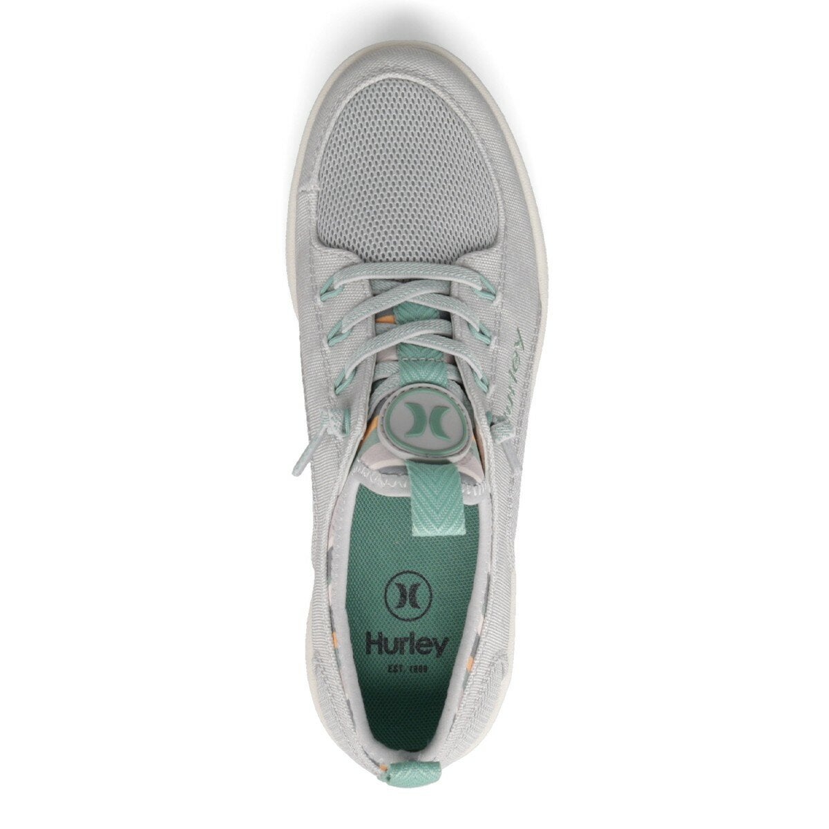Hurley 女帆布鞋 淺灰