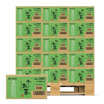 Ito-En 伊藤園 綠茶 530毫升 X 24瓶 X 50箱 Ito-En 伊藤園 綠茶 530毫升 X 24瓶 X 50箱