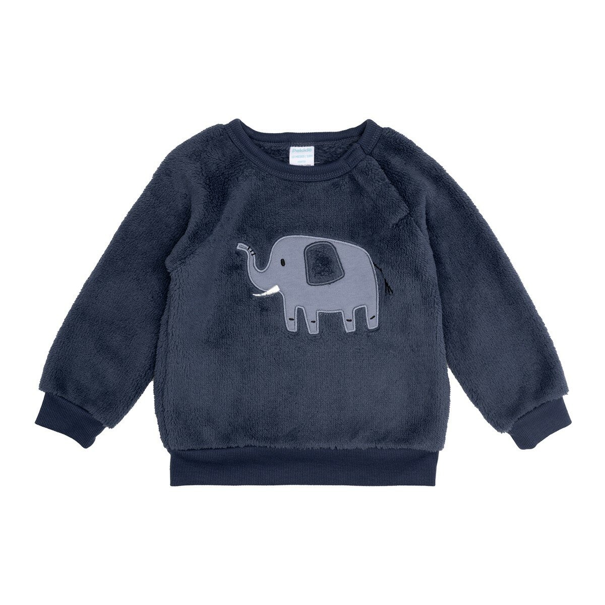 Pekkle 嬰兒秋冬服飾四件套組 大象 18M